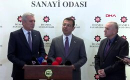 İmamoğlu, İstanbul Sanayi Odası’nı ziyaret etti