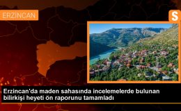 Erzincan’da maden sahasında meydana gelen toprak kaymasıyla ilgili ön rapor hazırlandı