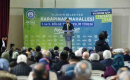 Yıldırım Belediyesi, Karapınar Mahallesi’nde İmar Parseli Tapularını Teslim Etti