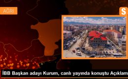 İBB Başkan adayı Kurum, canlı yayında konuştu Açıklaması