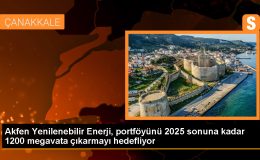 Akfen Yenilenebilir Enerji, 2025 yılına kadar kurulu gücünü 1200 megavata çıkarmayı hedefliyor