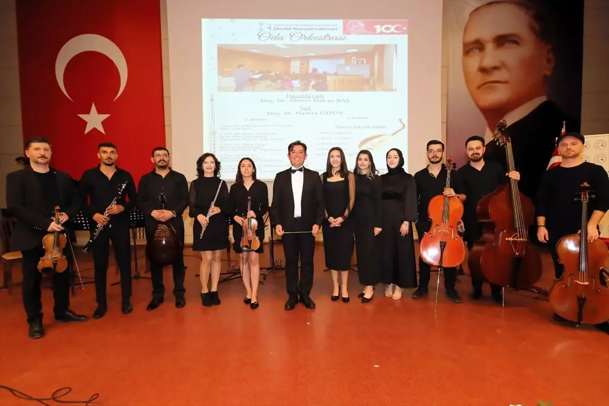 TOGÜ’de oda orkestrası konseri düzenlendi