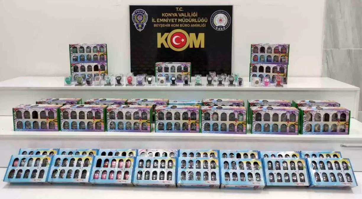 Konya’da Kaçakçılara Operasyon